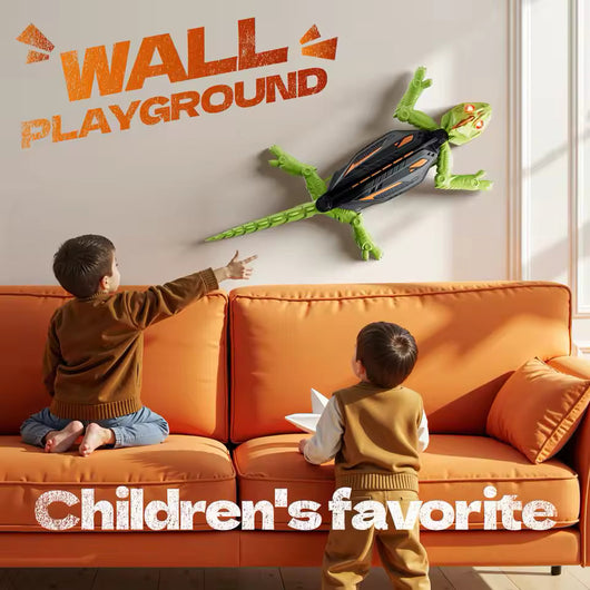 Wall Climbing Gecko